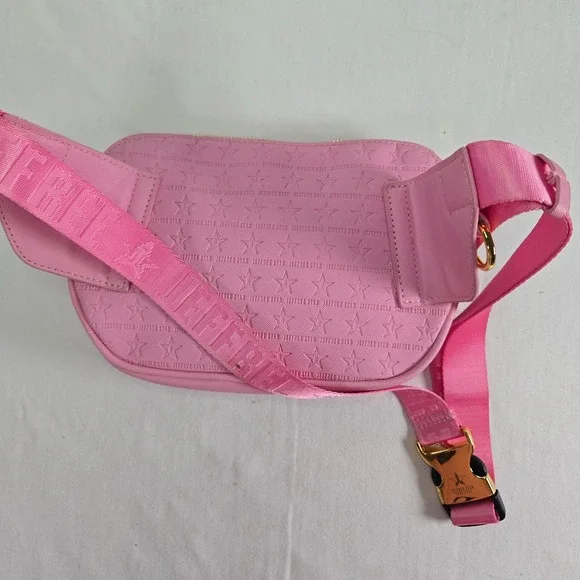 Jeffree Star Pink Star Fanny Pack Belt Bag Purse Gold Accents Cute‎ Kawaii - Picture 6 of 13